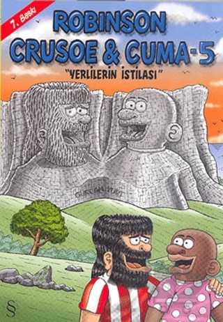Robinson Crusoe ve Cuma 5 - Yerlilerin İstilası – Gürcan Yurt – Everest Yayınları kitap kapağı