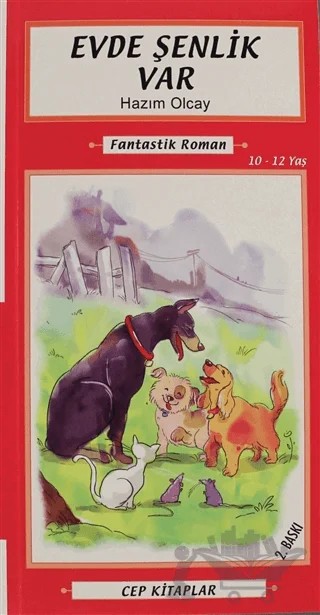 Evde Şenlik Var – Hazım Olcay – Morışık Yayınları kitap kapağı