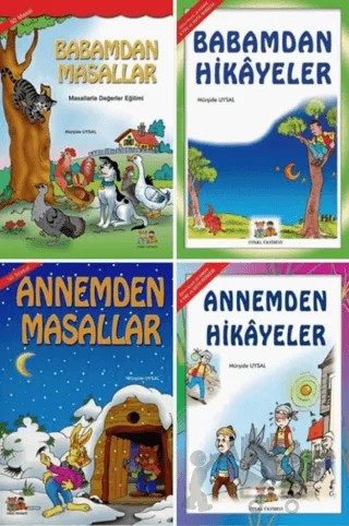 Hikayeler ve Masallarla Değerler Eğitimi Seti (4 Kitap) – Mürşide Uysal – Uysal Yayınevi kitap kapağı
