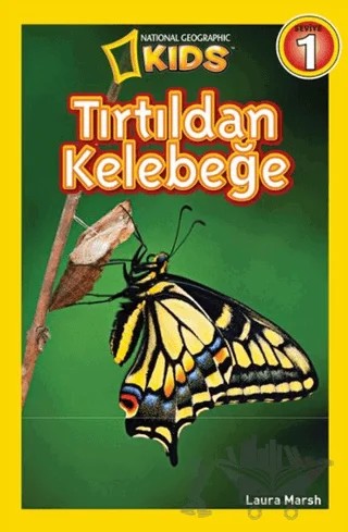 Tırtıldan Kelebeğe – Laura Marsh – Beta Kids kitap kapağı