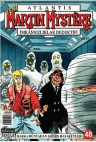 Atlantis Martin Mystere Yeni Seri Sayı: 48 Başka Dünyadan Gelen Hayaletler İmkansızlıklar Dedektifi – Lal Kitap kitap kapağı