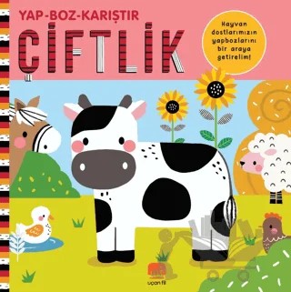 Yap Boz Karıştır - Çiftlik – Rebecca Weerasekera – Uçan Fil Yayınları kitap kapağı