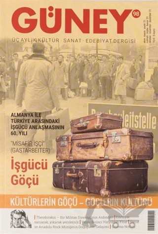 Güney Dergisi Sayı: 98 Ekim - Kasım - Aralık 2021 – Güney Dergisi kitap kapağı