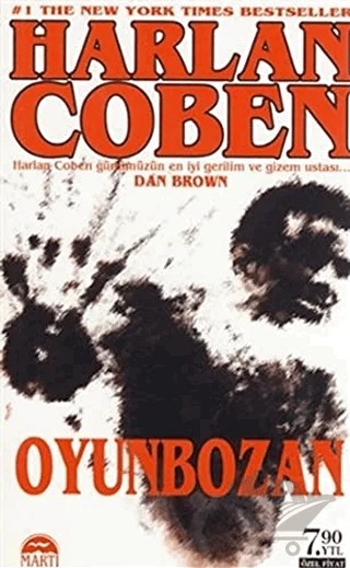 Oyunbozan – Harlan Coben – Martı Yayınları kitap kapağı