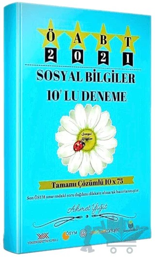 ÖABT 2021 Sosyal Bilgiler 10’lu Çözümlü Deneme Sınavı – Ahmet Yiğit – Dizgi Kitap kitap kapağı