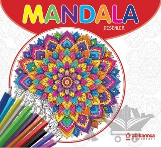 Mandala - Desenler – Kolektif – Atlı Karınca Yayınları kitap kapağı