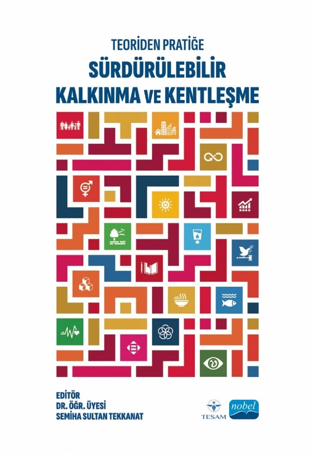 Teoriden Pratiğe SÜRDÜRÜLEBİLİR KALKINMA VE KENTLEŞME – Semiha Sultan Tekkanat – TESAM Kitaplığı kitap kapağı