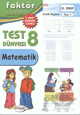 8. Sınıf Matematik Test Dünyası – Kolektif – Faktör Yayınları kitap kapağı