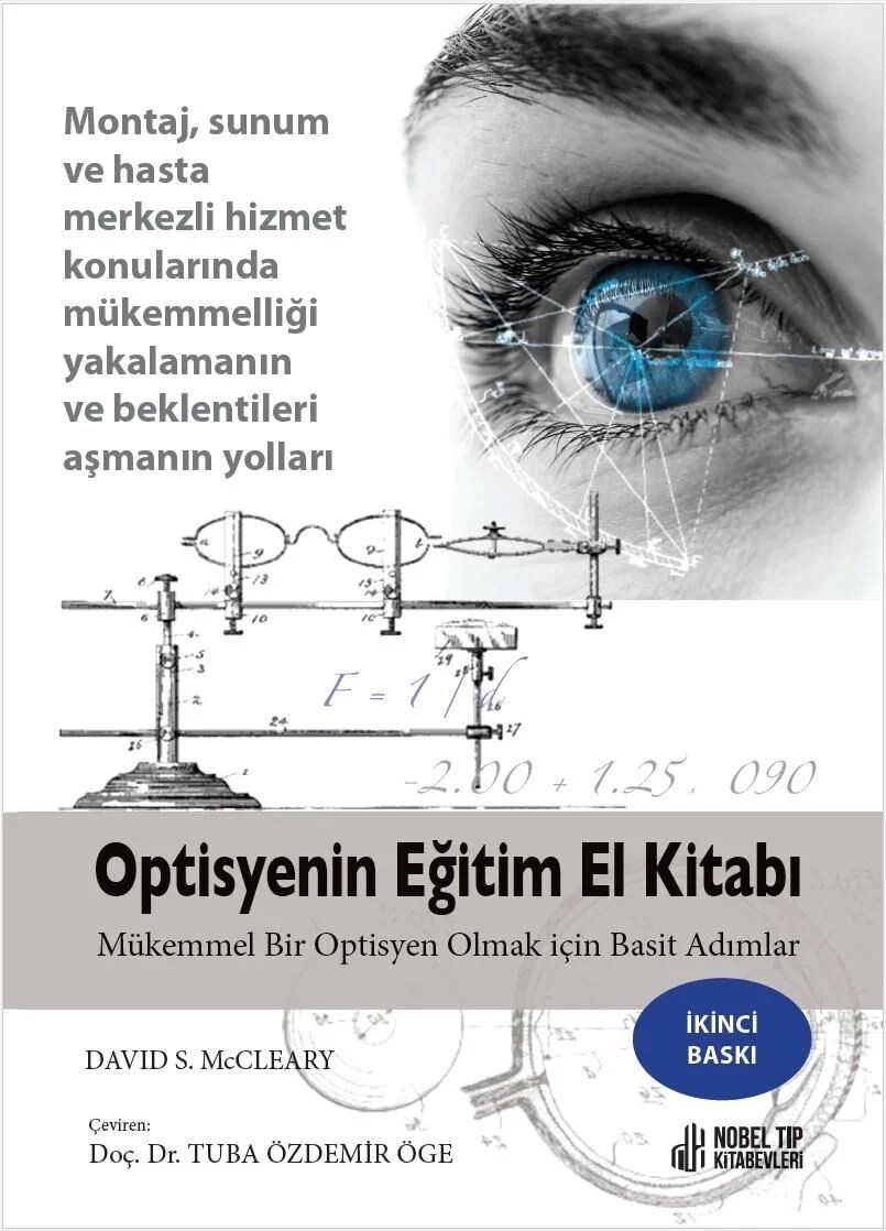 Optisyenin Eğitim El Kitabı ( 2.Baskı ) – David S. McCleary – Nobel Tıp Kitabevleri kitap kapağı