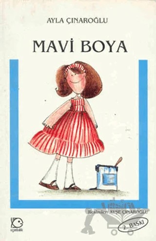 Mavi Boya – Ayla Çınaroğlu – Uçanbalık Yayıncılık kitap kapağı