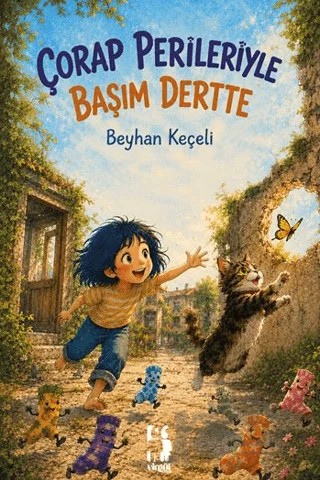Çorap Perileriyle Başım Dertte – Beyhan Keçeli – Virgül Çocuk kitap kapağı