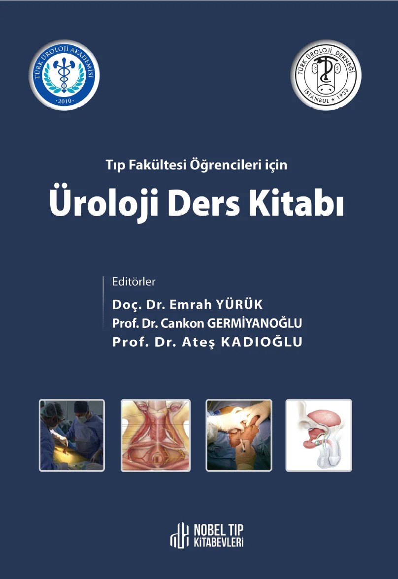Tıp Fakültesi Öğrencileri için Üroloji Ders Kitabı – - – Nobel Tıp Kitabevleri kitap kapağı