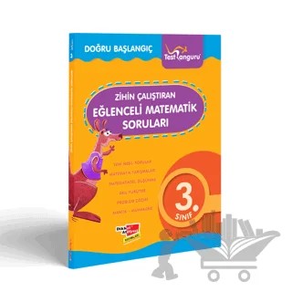 3. Sınıf Zihin Çalıştıran Eğlenceli Kanguru Matematik Soruları – Kollektif – Dikkat Atölyesi Yayınları kitap kapağı