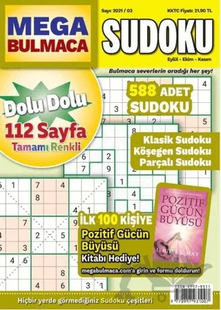 Maxi Mega Sudoku Bulmaca 5 – Kolektif – Maxi Yayıncılık kitap kapağı