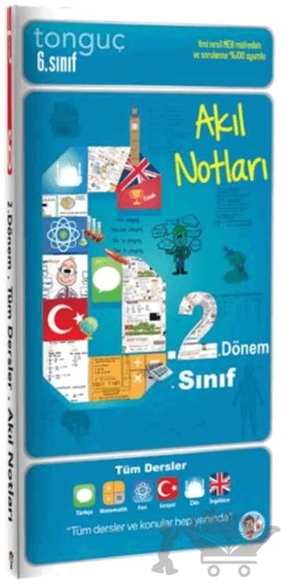 6. Sınıf 2. Dönem Akıl Notları – Kolektif – Tonguç Akademi kitap kapağı