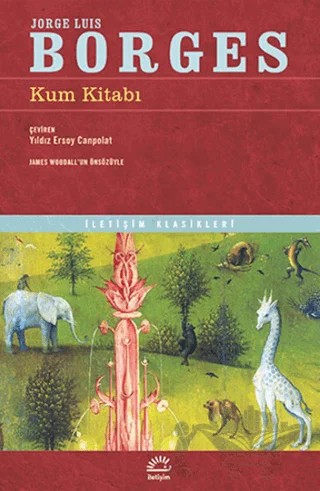 Kum Kitabı – Jorge Luis Borges – İletişim Yayınevi kitap kapağı