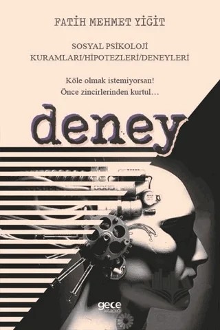 Deney – Fatih Mehmet Yiğit – Gece Kitaplığı kitap kapağı