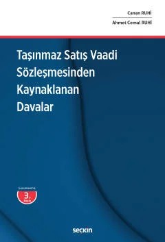 Taşınmaz Satış Vaadi Sözleşmesinden Kaynaklanan Davalar – Canan Ruhi, Ahmet Cemal Ruhi – Seçkin Yayıncılık kitap kapağı