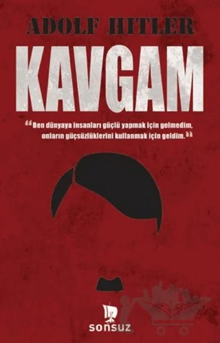 Kavgam – Adolf Hitler – Sonsuz Kitap Yayınları kitap kapağı