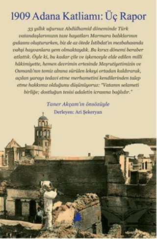 1909 Adana Katliamı : Üç Rapor – Kolektif – Aras Yayıncılık kitap kapağı