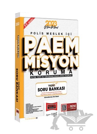 Yargı Yayınları 2023 Yıldız Serisi PAEM Misyon Koruma Rütbe Terfi ve Tüm Branş Sınavlarına Hazırlık Yıldız Soru Bankası – Kolektif – Yargı Yayınevi kitap kapağı