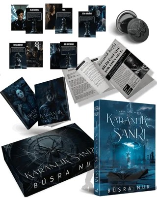 Karanlık Sanrı (Kutulu Özel Set) – Büşra Nur – İndigo Kitap kitap kapağı