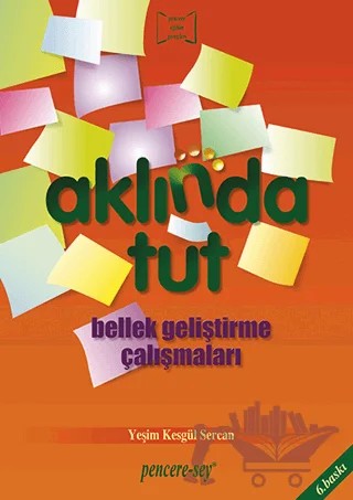 Aklında Tut – Yeşim Kesgül Sercan – Pencere Sağlık Eğitim Yayınları kitap kapağı