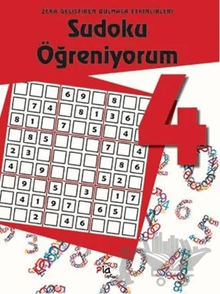 Sudoku Öğreniyorum 4 – Kolektif – Pia Çocuk Yayınları kitap kapağı