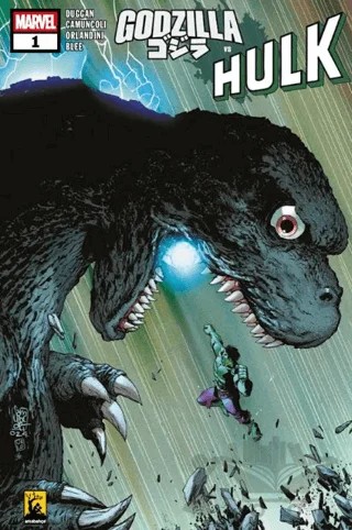 Godzilla vs. Hulk – Gerry Duggan – Arka Bahçe Yayıncılık kitap kapağı
