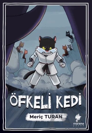 Öfkeli Kedi – Meriç Turan – Morena Yayınevi kitap kapağı