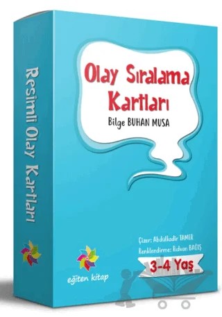 3-4 Yaş Olay Sıralama Kartları – Bilge Buhan Musa – Eğiten Kitap kitap kapağı