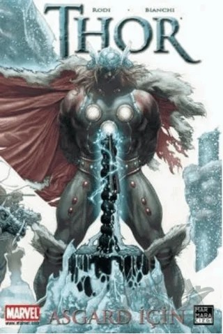 Thor - Asgard İçin – Robert Rodi – Marmara Çizgi kitap kapağı