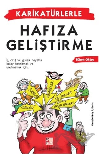 Karikatürlerle Hafıza Geliştirme – Bülent Oktay – Babıali Kültür Yayıncılığı kitap kapağı