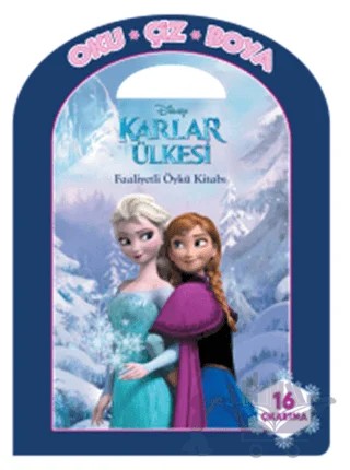 Disney Oku Çiz Boya Karlar Ülkesi – Kolektif – Doğan Egmont Yayıncılık kitap kapağı