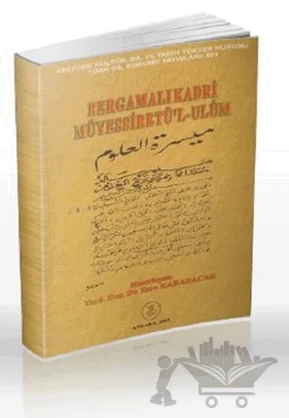 Bergamalı Kadri Müyessiret’l-Ulum – Esra Karabacak – Türk Dil Kurumu Yayınları kitap kapağı