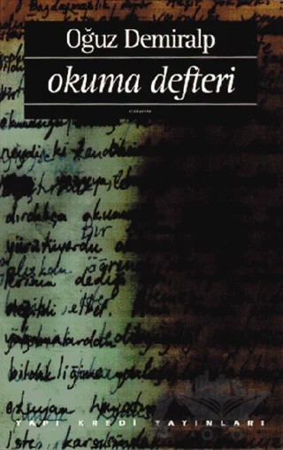 Okuma Defteri – Oğuz Demiralp – Yapı Kredi Yayınları kitap kapağı