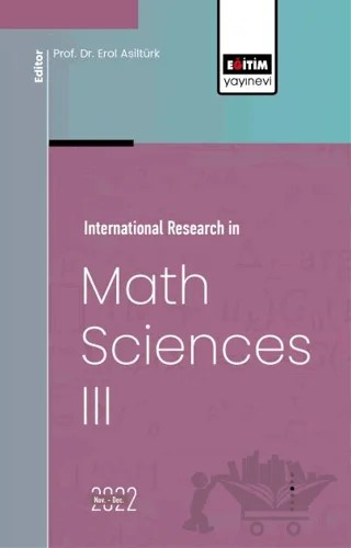 İnternational Research in Math Sciences III – Kolektif – Eğitim Yayınevi - Bilimsel Eserler kitap kapağı