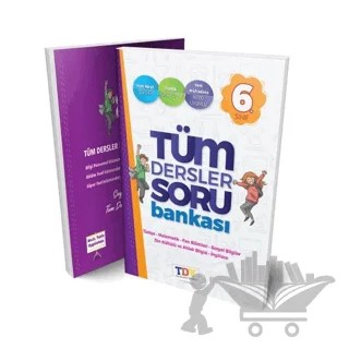 6. Sınıf Tüm Dersler Soru Bankası – Kolektif – TDY Yayınları kitap kapağı