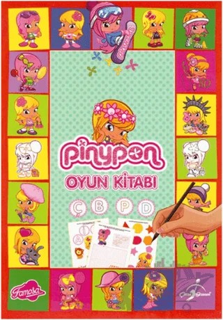 Pinypon - Oyun Kitabı – Kolektif – Çocuk Gezegeni kitap kapağı