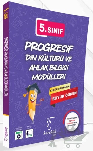 5. Sınıf Progresif Din Kültürü ve Ahlak Bilgisi Modülleri – Orhan Duş – Karekök Yayıncılık kitap kapağı