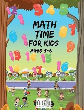 Math Time For Kids Ages 5 - 6 – Kolektif – Milenyum kitap kapağı