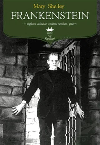 Frankenstein – Mary Shelley – Antik Kitap kitap kapağı