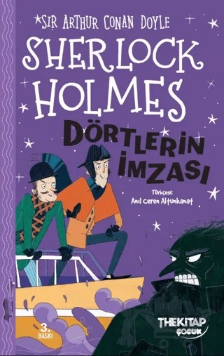 Sherlock Holmes - Dörtlerin İmzası – Sir Arthur Conan Doyle – The Kitap Çocuk kitap kapağı
