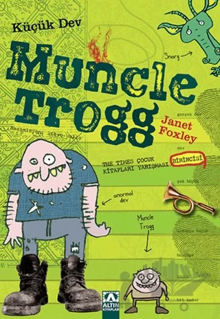 Küçük Dev Muncle Trogg – Janet Foxley – Altın Kitaplar kitap kapağı