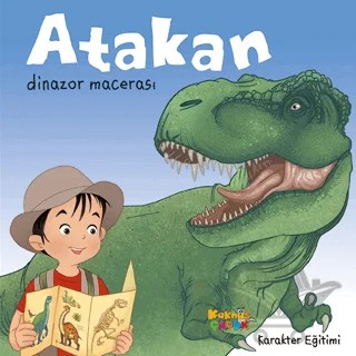 Atakan Dinazor Macerası – Seda Darcan Çiftçi – Kaknüs Yayınları kitap kapağı