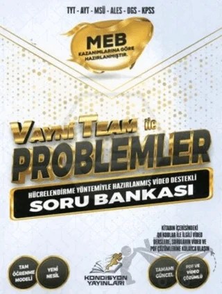 Vayni Team İle Problemler Soru Bankası – Kolektif – Kondisyon Yayınları kitap kapağı