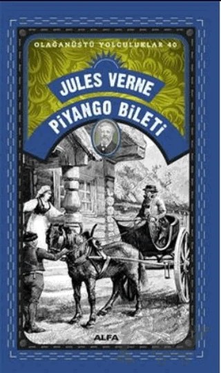 Piyango Bileti – Jules Verne – Alfa Yayınları kitap kapağı