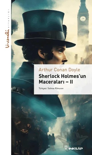 Sherlock Holmes'un Maceraları - 2 - Livaneli Kitaplığı – Arthur Conan Doyle – İnkılap Kitabevi kitap kapağı