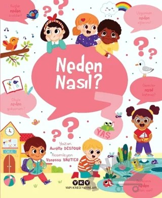Neden Nasıl? - 3 Yaş – Aurelie Desfour – Yapı Kredi Yayınları kitap kapağı