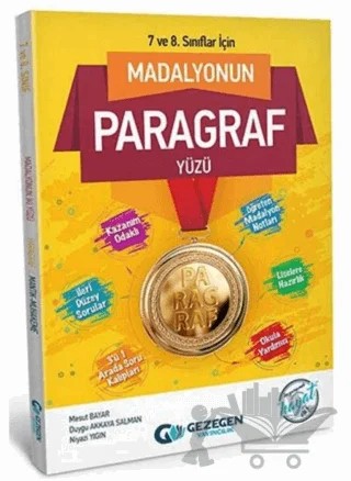 7. ve 8. Sınıflar için Madalyonun Mantık Yüzü Paragraf Yüzü – Kolektif – Gezegen Yayıncılık kitap kapağı